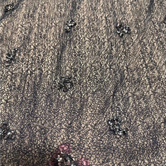 Aidan Mattox Black Beaded Maxi Dress NWT size 6 - Picture 7 of 14